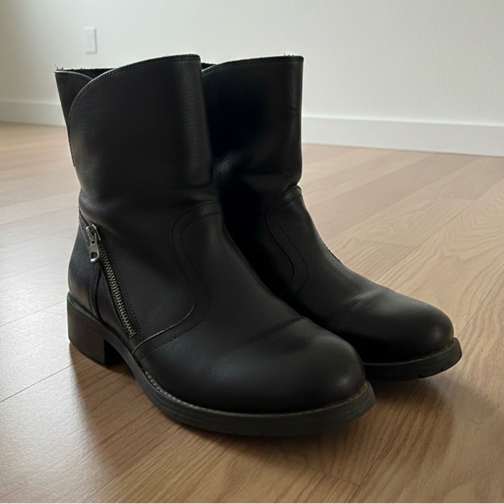 Call It Spring Black Textured Boots